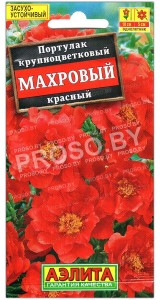 Портулак крупноцветковый Махровый красный