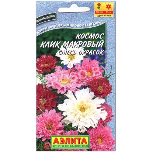 Космос (космея) Клик махровый, смесь