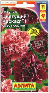 Петуния Цветущий каскад F1, смесь