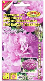 Петуния махровая Пан-бархат лаванда F1