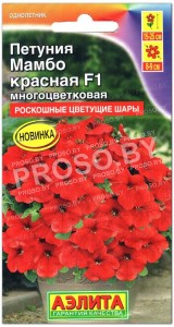 Петуния многоцветковая Мамбо красная F1