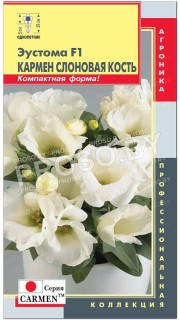 Эустома Кармен слоновая кость F1, серия Carmen