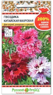 Гвоздика Китайская махровая, смесь