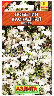 Лобелия Каскадная белая