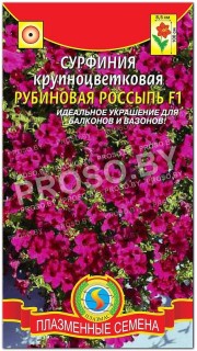 Сурфиния крупноцветковая Рубиновая россыпь F1