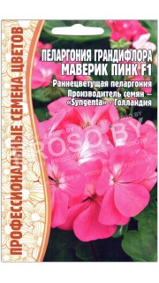 Пеларгония грандифлора Маверик пинк F1