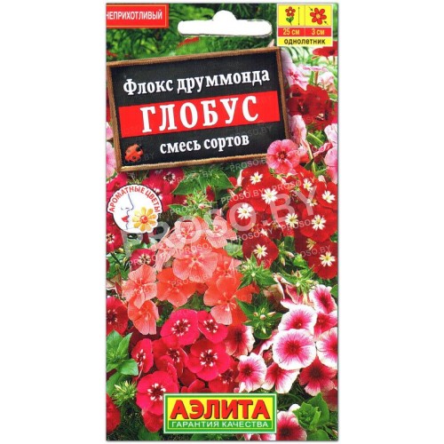 Флокс друммонда Глобус, смесь