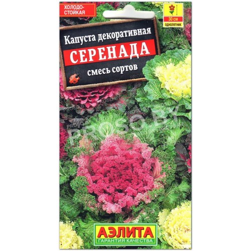 Капуста декоративная Серенада, смесь