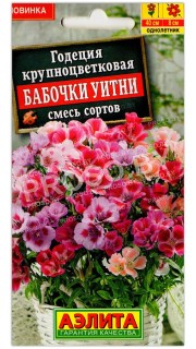 Годеция крупноцветковая Бабочки Уитни, смесь