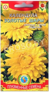 Календула Золотые шары