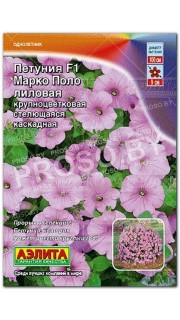 Петуния каскадная Марко Поло лиловая F1