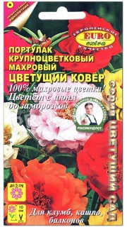 Портулак махровый Цветущий ковер, смесь