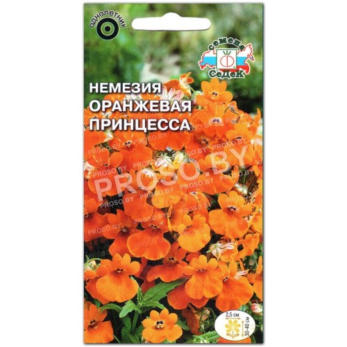 Немезия Оранжевая принцесса