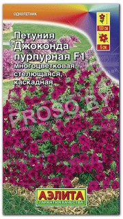 Петуния каскадная Джоконда пурпурная F1
