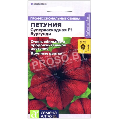 Петуния Суперкаскадная бургунди F1-1