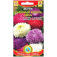 Астра китайская Огненный король, смесь