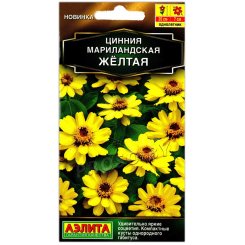 Цинния мариландская Желтая