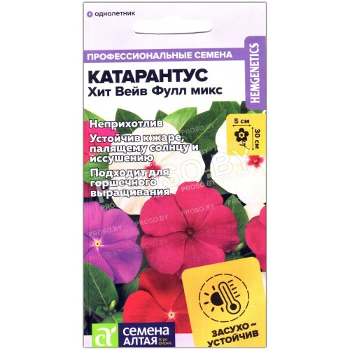 Катарантус Хит вейв фулл микс