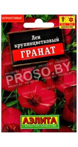 Лен крупноцветковый Гранат