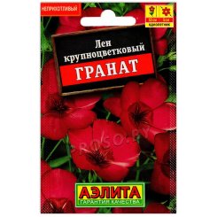 Лен крупноцветковый Гранат