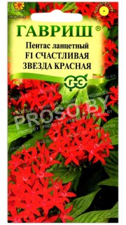 Пентас ланцетный Счастливая звезда красная F1