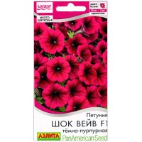 Петуния Шок вейв темно-пурпурная F1 Петуния Шок вейв темно-пурпурная F1