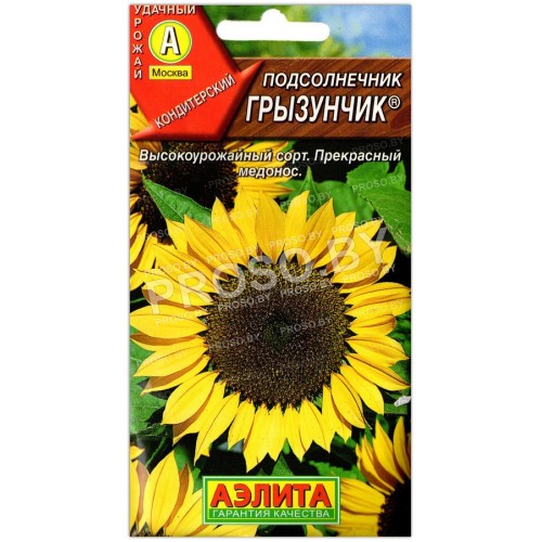 Подсолнечник кондитерский Грызунчик