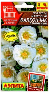 Портулак махровый Балкончик ванильный