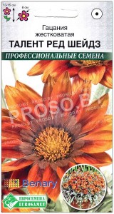 Гацания жестковатая Талент ред шейдз