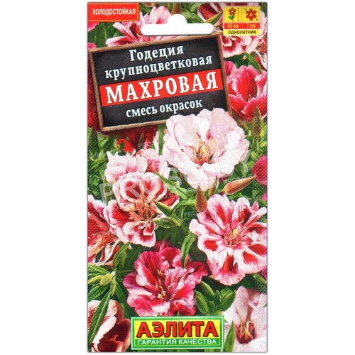Годеция крупноцветковая Махровая, смесь