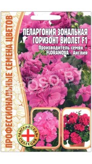 Пеларгония зональная Горизонт виолет F1