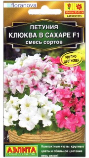 Петуния Клюква в сахаре F1, смесь