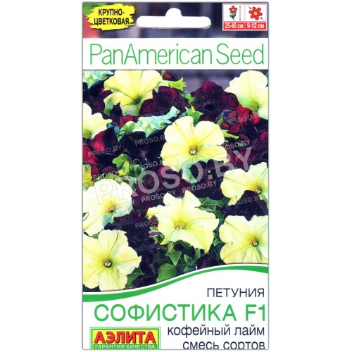 Петуния Софистика кофейный лайм F1, смесь