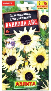 Подсолнечник декоративный Ванилла айс