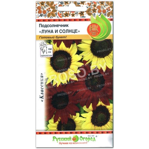 Подсолнечник Луна и солнце