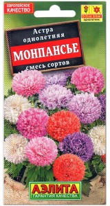Астра Монпансье, смесь