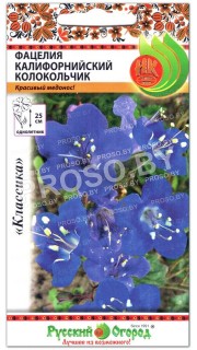 Фацелия Калифорнийский колокольчик