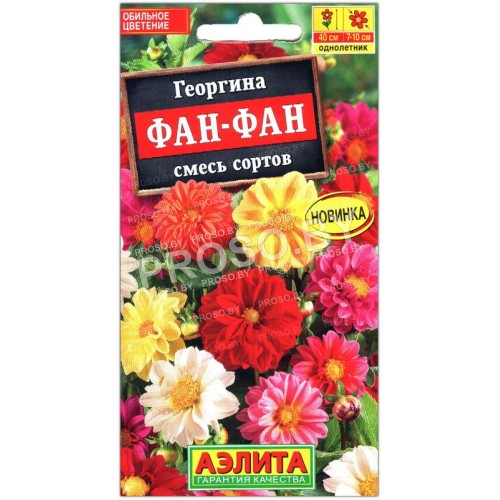Георгина Фан-фан, смесь