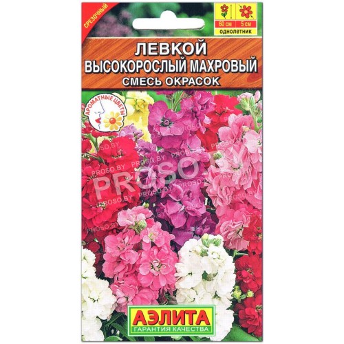 Левкой высокорослый Махровый, смесь