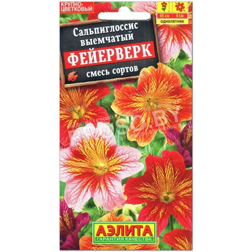 Сальпиглоссис выемчатый Фейерверк, смесь