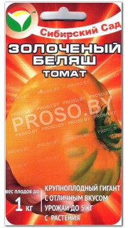 Томат Золоченый беляш
