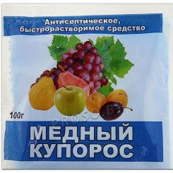 Медный купорос (антисептическое средство), 100 гр.