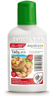 Табу (протравитель клубней картофеля перед посадкой), 50 мл.