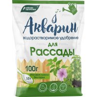 Акварин для Рассады (водорастворимое удобрение), 100 гр.