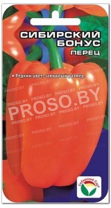 Перец сладкий Сибирский бонус