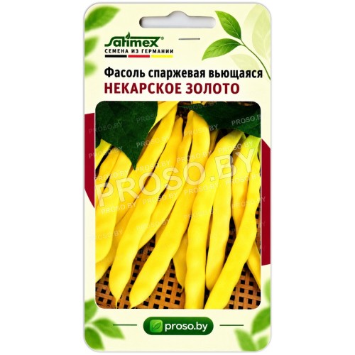 Фасоль спаржевая вьющаяся Некарское золото