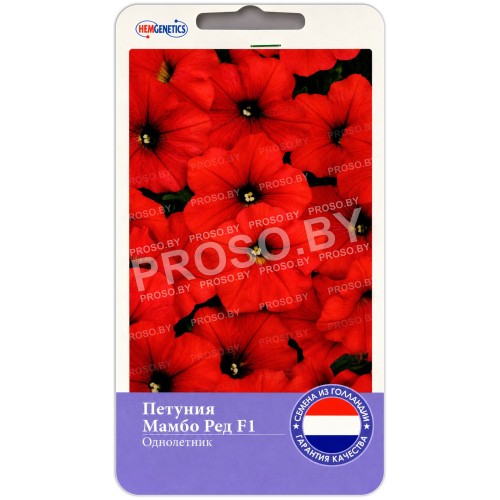 Петуния Мамбо Ред F1