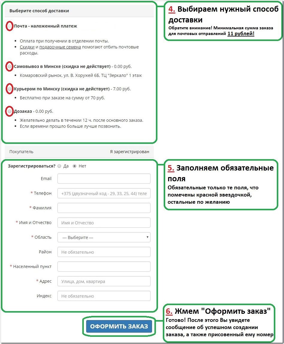 Способо доставки